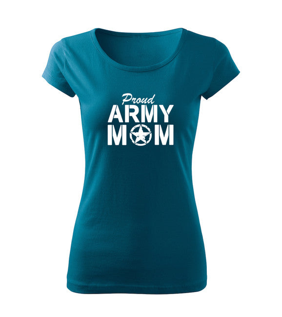 DRAGOWA футболка army mom жіноча, жовта 150g/m2
