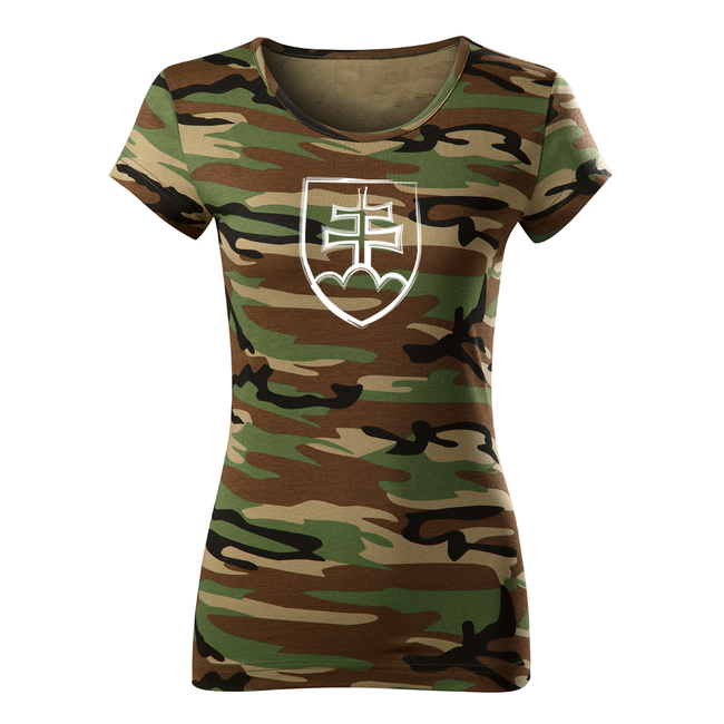 DRAGOWA футболка жіноча словацький знак, жовта 150g/m2