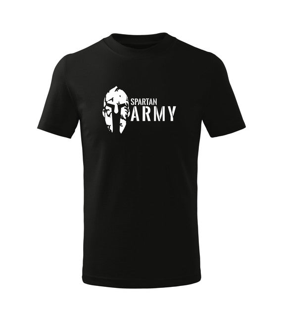 DRAGOWA Spartan army футболка дитяча, чорна