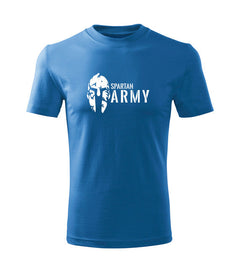 DRAGOWA дитяча футболка з коротким рукавом Spartan army, синя