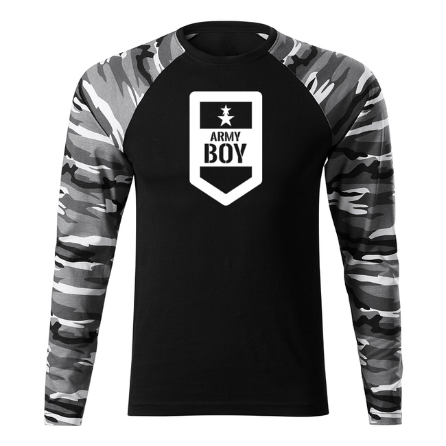 DRAGOWA Fit-T футболка з довгим рукавом army boy, 160g/m2