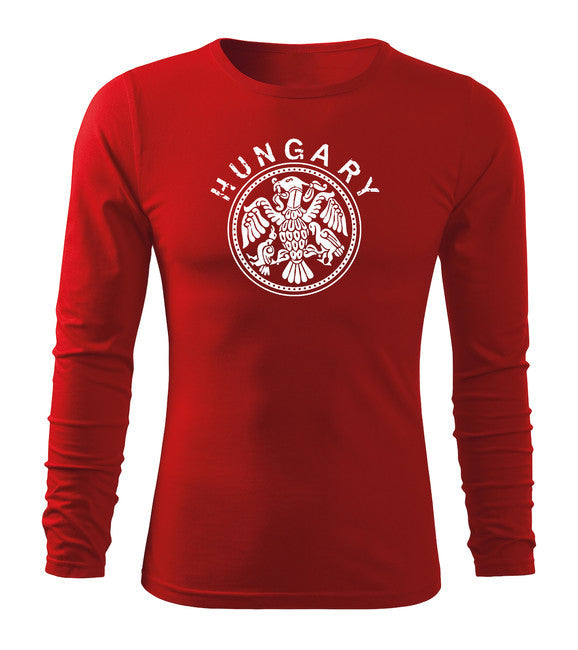 DRAGOWA Fit-T футболка з довгим рукавом hungary, вудленд 160g/m2