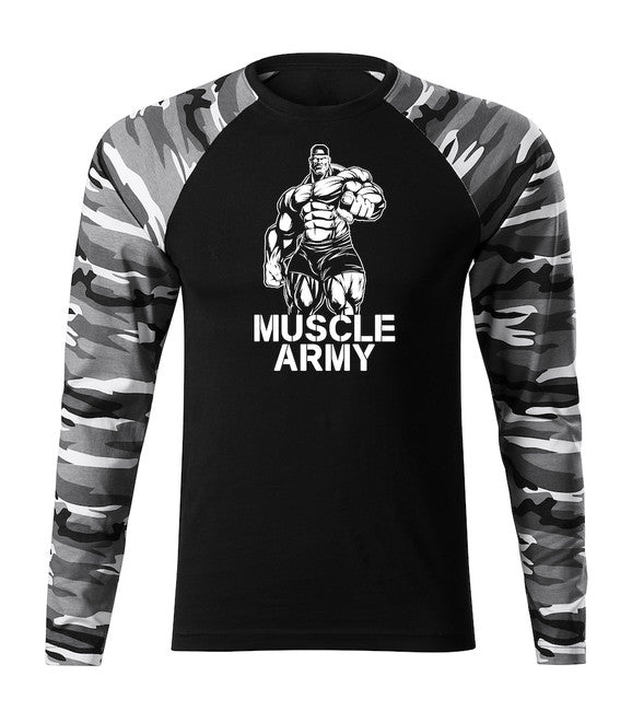 DRAGOWA Fit-T футболка з довгим рукавом muscle, 160g/m2