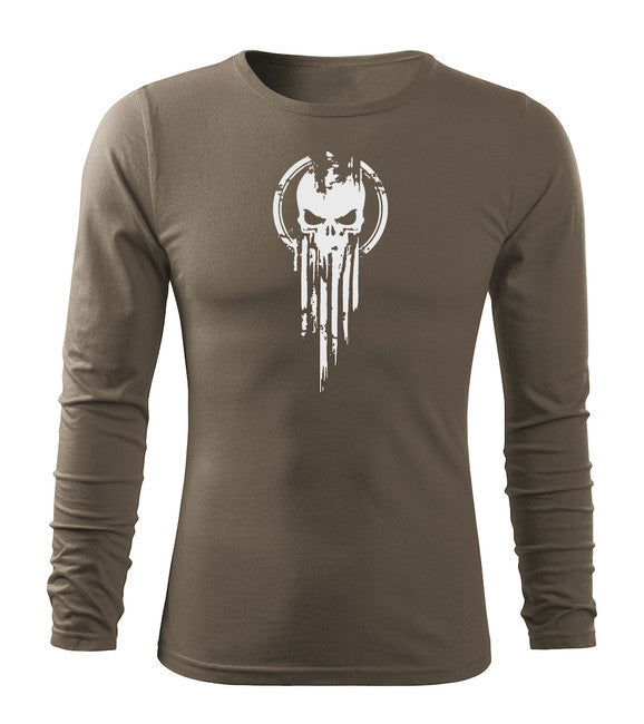DRAGOWA Fit-T футболка з довгим рукавом, оливкова 160g/m2