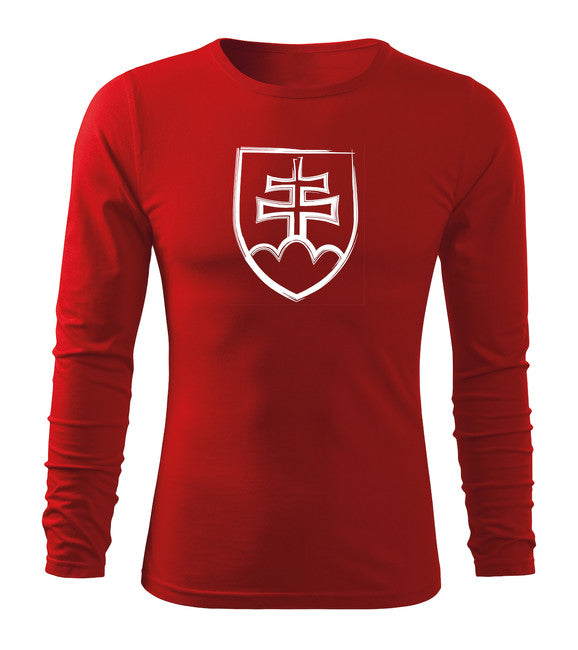 DRAGOWA Fit-T футболка з довгим рукавом, словацький знак