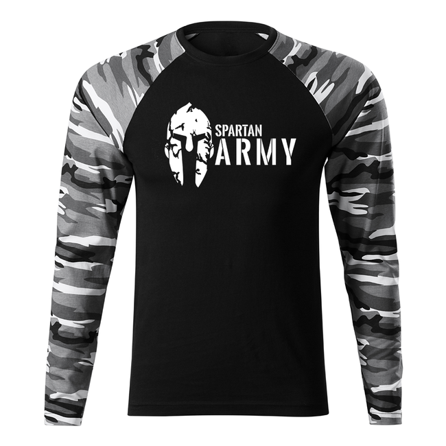 DRAGOWA Fit-T spartan army футболка з довгим рукавом, 160g/m2