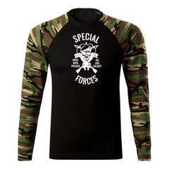 DRAGOWA Fit-T футболка з довгим рукавом special forces 160 g/m², woodland