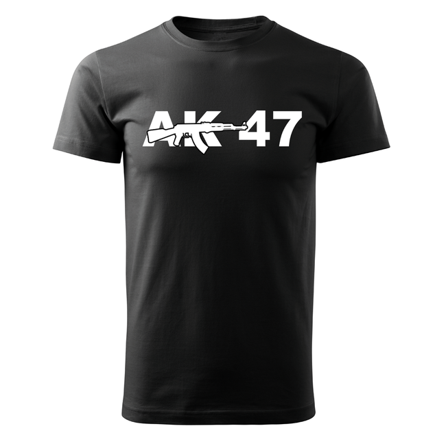 DRAGOWA футболка Ak-47 160g/m2, чорна