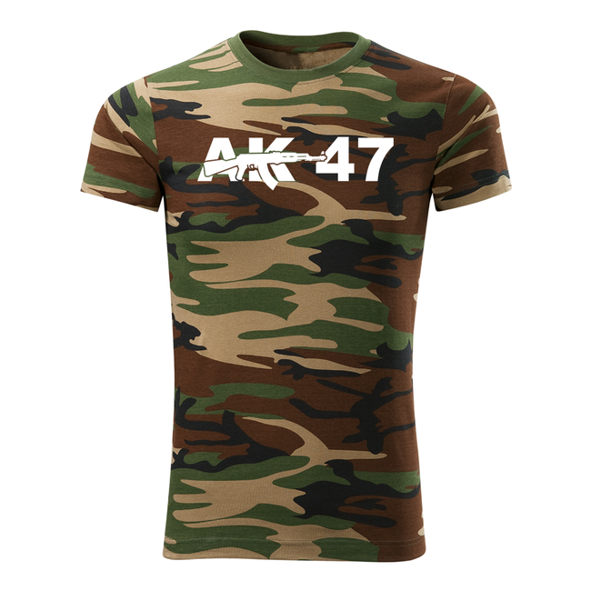 DRAGOWA AK-47 коротка футболка, маскувальна 160g/m2