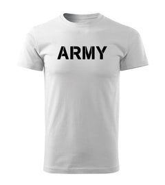 DRAGOWA футболка з коротким рукавом army 160 g/m², біла