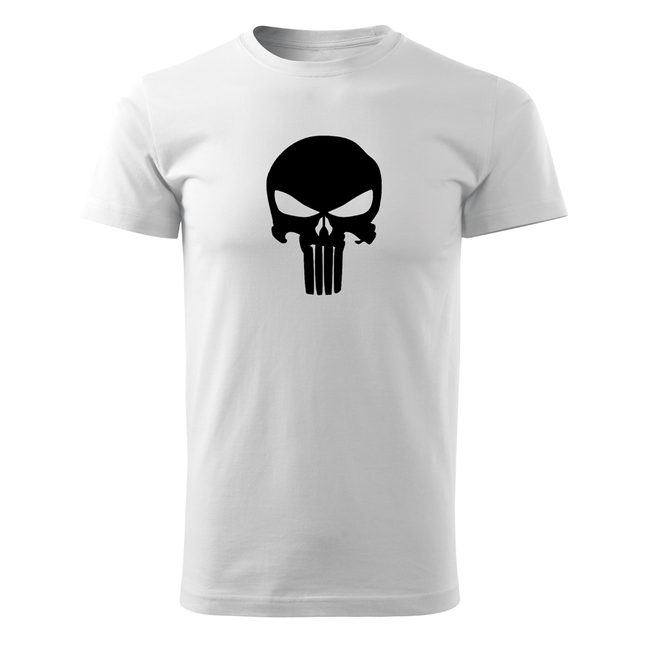 DRAGOWA Punisher футболка, біла
