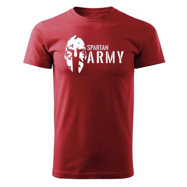 DRAGOWA Spartan Army футболка 160g/m2, червона