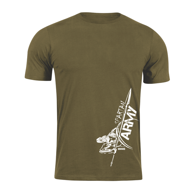 DRAGOWA Spartan Army Myles футболка з коротким рукавом, оливкова 160g/m2