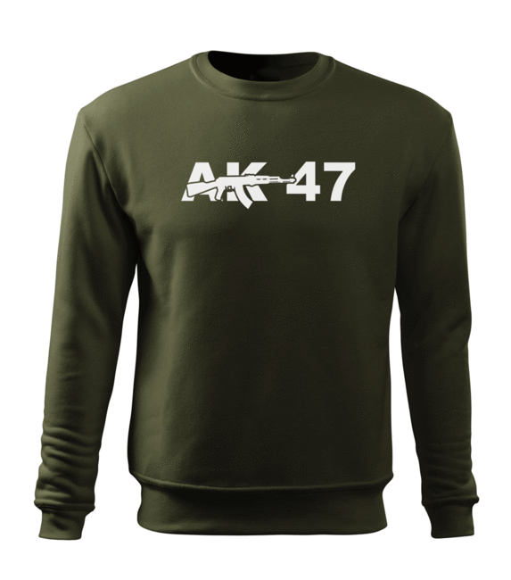 DRAGOWA AK-47 світшот чоловічий, оливковий 300 g/m2