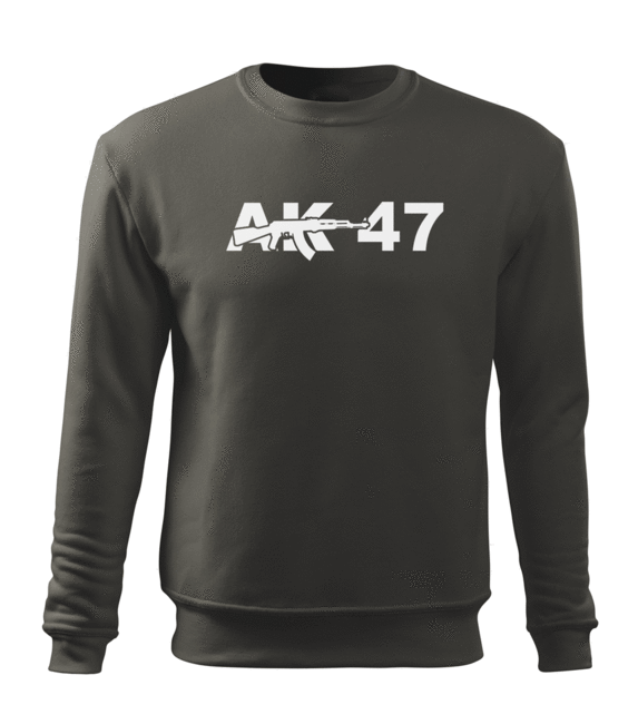 DRAGOWA AK-47 світшот чоловічий, сірий 300g/m2