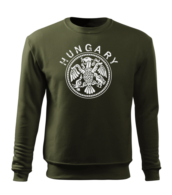 DRAGOWA Hungary світшот чоловічий, оливковий, 300g/m2
