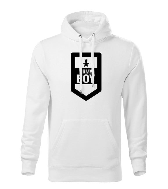DRAGOWA армійська чоловіча толстовка з капюшоном, жовта 320g/m2