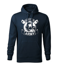 DRAGOWA чоловіче худі muscle army original 320 g/m², темно-синє