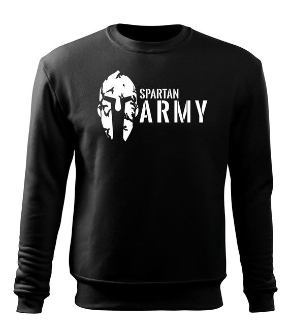 DRAGOWA Spartan Army толстовка чоловіча, чорна 300g/m2