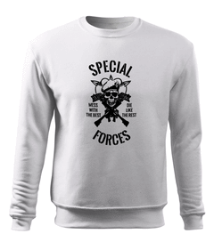 DRAGOWA чоловічий світшот special forces 300 g/m², білий