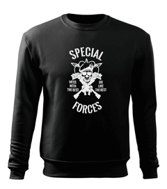 DRAGOWA чоловічий світшот special forces 300 g/m², чорний