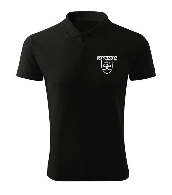 DRAGOWA Slovakia поло темно-синя, 200g/m2