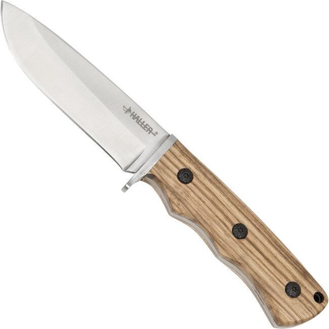 Haller Outdoor ніж з твердим лезом Zebraholz 83302