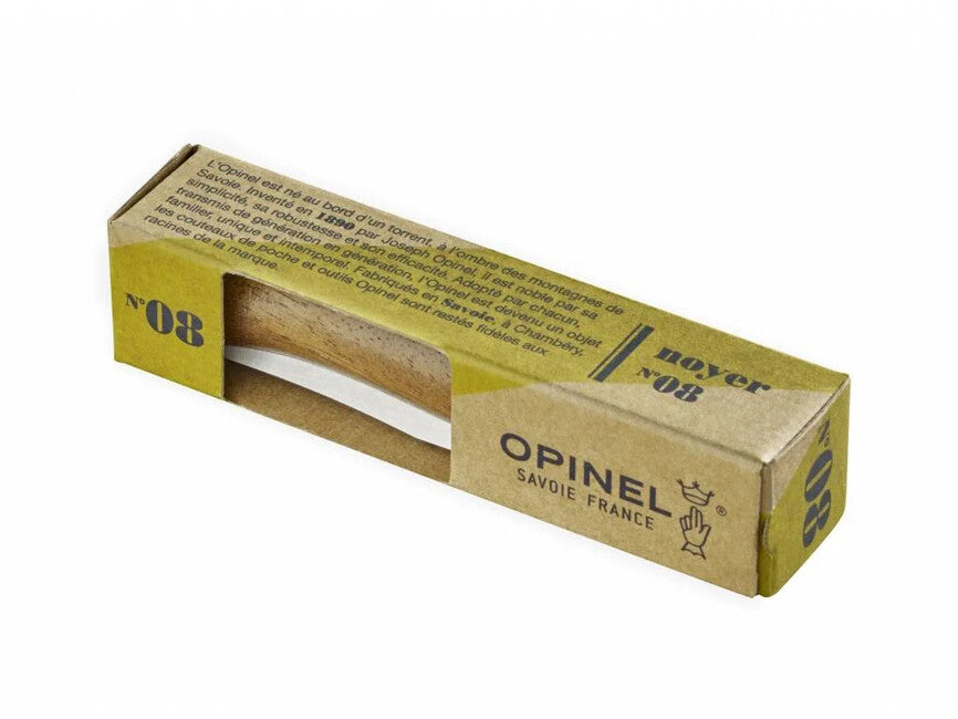 Opinel VRI N°08 складний ніж Inox, грецький горіх