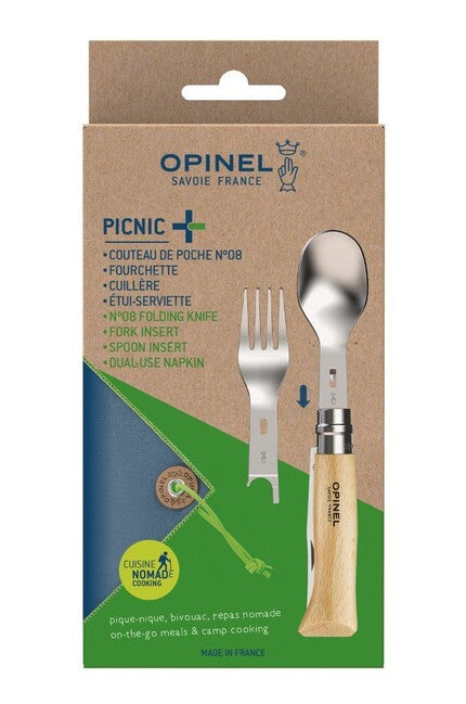 OPINEL PICNIC+ N°08 повна кемпінгова набір, природна