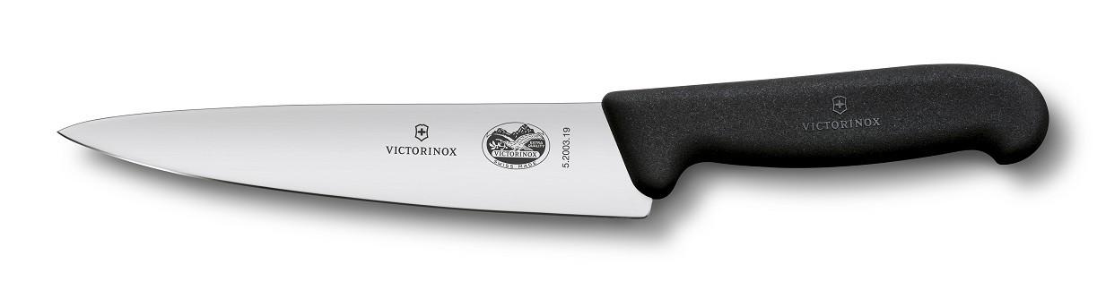 Victorinox Fibrox кухонний ніж, чорний