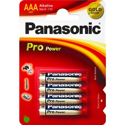 Panasonic Pro Power батарейка AAA / Micro 4 шт.