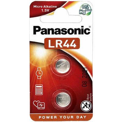 Panasonic LR44 батарейка типу таблетка, 2 шт.
