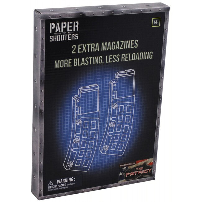 PAPER SHOOTERS Patriot змінні магазини до зброї, 2 шт.