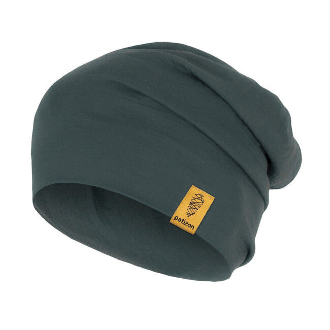 Patizon BEANIE шапка Merino, чорний метал