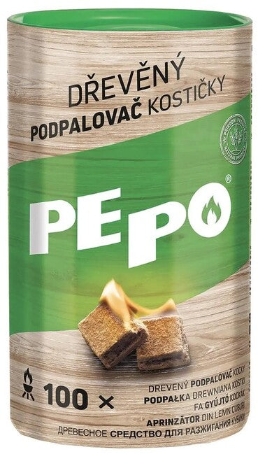 PE-PO запальні кубики 100 шт., FSC