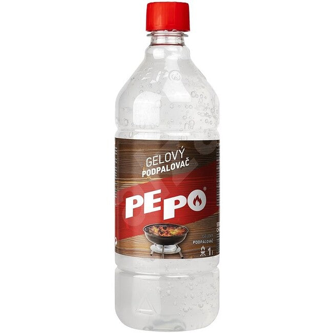 PE-PO гельовий розпалювач 1 l, сертифікований за DIN EN 1860-3