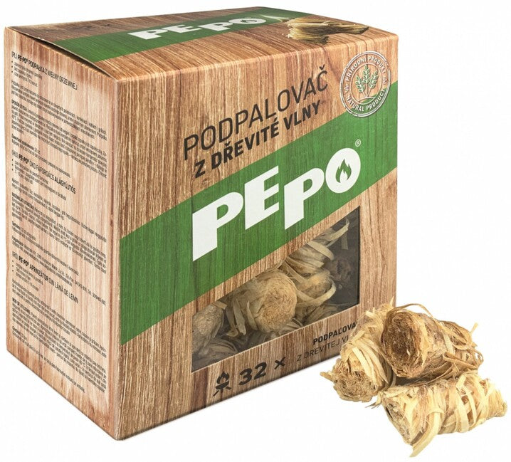 PE-PO розпалювач з деревної вовни, PEFC, 32 шт.