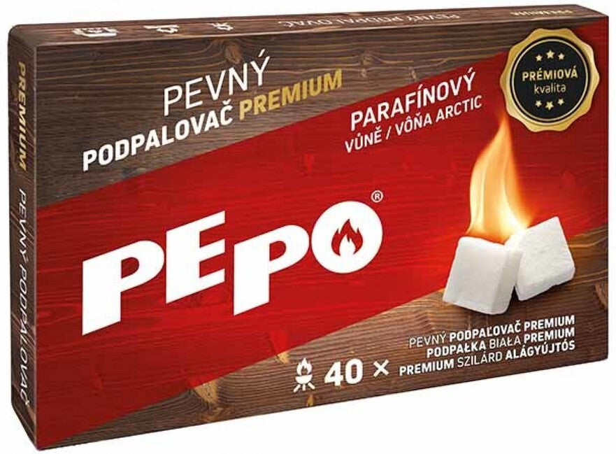 PE-PO Premium 40 твердий розпалювач розпалювачів