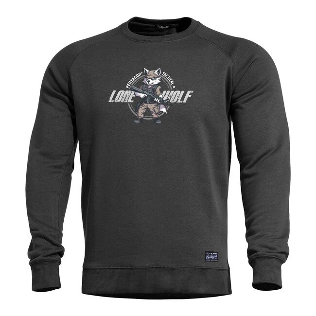 Pentagon Lone Wolf світшот чоловічий, чорний