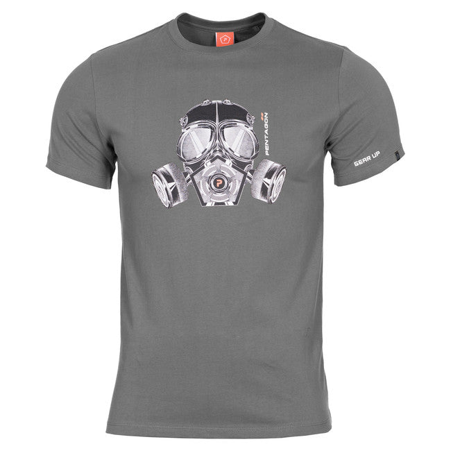 Pentagon футболка Gas Mask, сірий вовка