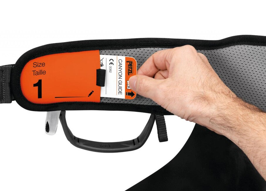 Petzl CANYON GUIDE сідна в'язь з чорною вставкою