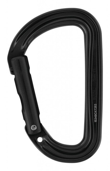 Petzl D SMD карабін wall без страховки замка, чорний