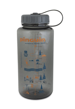Pinguin Tritan Fat Bottle 1.0L пляшка 2020, сіра