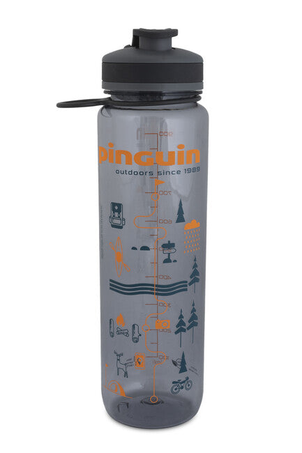Pinguin Tritan Sport Bottle 1.0L пляшка 2020, сіра