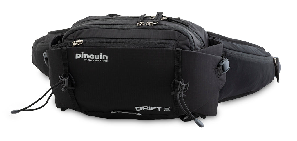 Pinguin Drift 5 поясна сумка Nylon, 5 L, чорна
