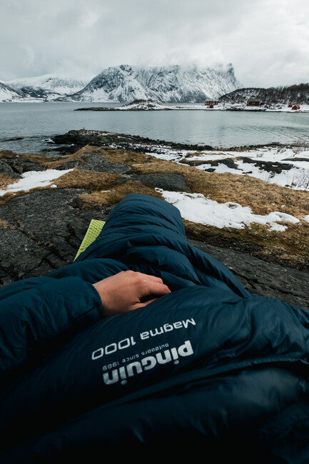 Pinguin Magma 1000 спальний мішок, зелений