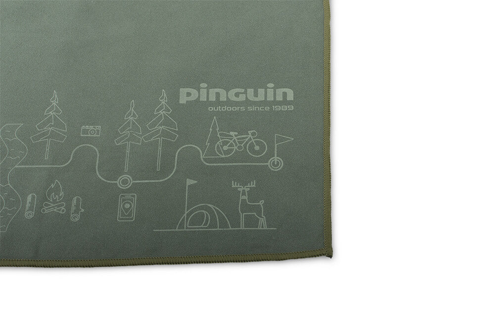 Pinguin Micro towel рушник 60 x 120 см, сірий