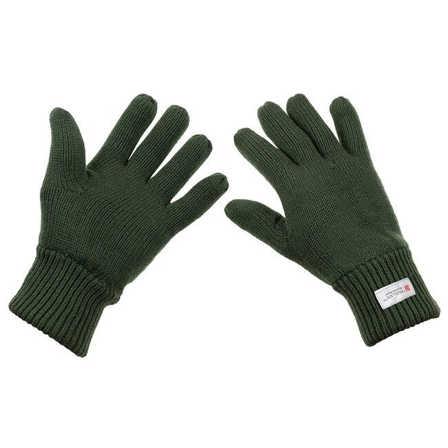 MFH в'язані рукавиці з ізоляцією 3M™ Thinsulate™, OD зелений