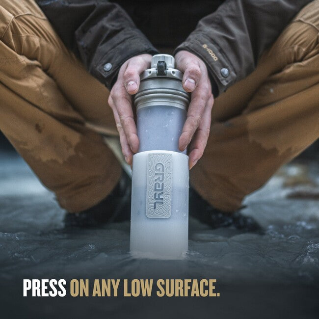 GRAYL GeoPress фільтруюча пляшка 710 ml, Альпійський Білий