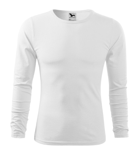 Malfini Fit-T футболка з довгим рукавом 160g/m2, біла